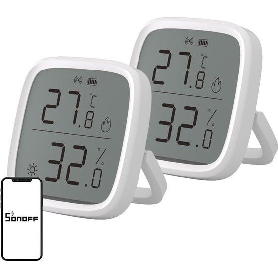 Sonoff ���������� ������������ ��� �������� Zigbee SNZB-02D, ��� 2 �������� - (SNZB-02D 2Pack)