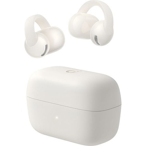 Anker - Wireless Earbuds Soundcore C50i - Open-ear, Bluetooth 6.0, Noise Cancelling, Ai Mic, IP55, Type-C - White - (D1101G21)