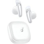 Anker - Wireless Earbuds Soundcore Liberty Buds - Half-in-ear, Bluetooth 6.1, Adaptive ANC, 4-Mic, Ldac - White - (D1200G21)