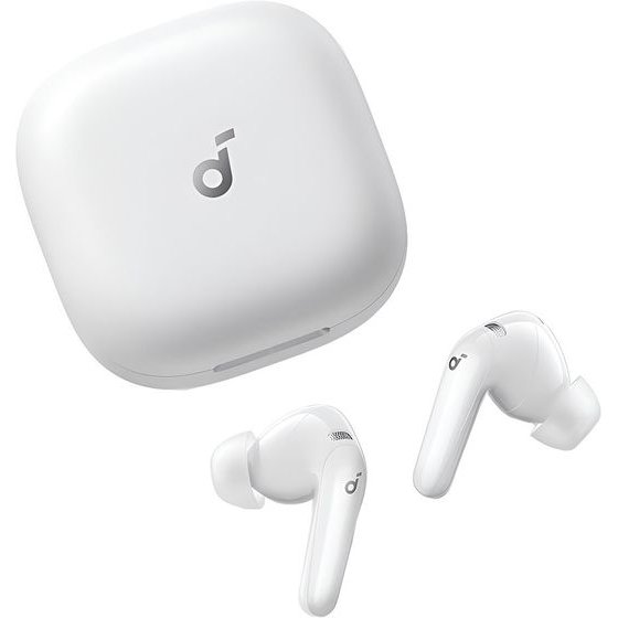 Anker - Wireless Earbuds Soundcore R60i - In-ear, Bluetooth 6.1, Adaptive ANC, Ai Translation, Spatial Audio, IP55 - White - (D1202G21)