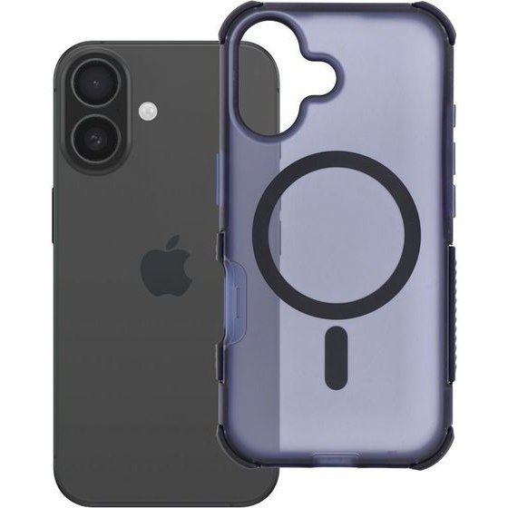 FORCELL Case For Iphone 16 F-Protect Bumperx Premium Compatible With Magsafe Navy blue