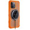 FORCELL Case For Iphone 17 Pro / 18 Pro (Low Camera edge) F-Protect Bumperx Premium Compatible With Magsafe orange