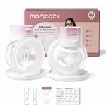 MOMCOZY S12 Pro Quick Pink Double Pack | Shell Breast Pump | Wireless, double, Pink Colour - (BP335-PK71000B12106-A)