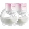 MOMCOZY S12 Pro Quick Pink Double Pack | Shell Breast Pump | Wireless, double, Pink Colour - (BP335-PK71000B12106-A)