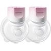MOMCOZY S12 Pro Quick Pink Double Pack | Shell Breast Pump | Wireless, double, Pink Colour - (BP335-PK71000B12106-A)