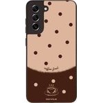 Sonique ���� Delulu Polka Era Series ��� Samsung Galaxy S21 Fe Coffee First