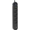 ART Extension Cord 4 Sockets + Usb A + Usb C FU910 1,5 m black