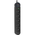 ART Extension Cord 5 Sockets F2115 5 m black