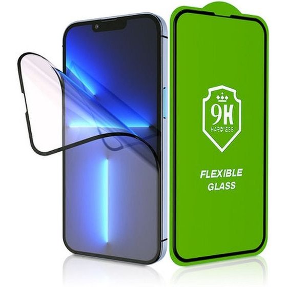 Bestsuit Flexible Hybrid Glass 5D For Apple Iphone 17 Pro / 18 Pro black