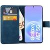 Lime Successories Lime Essential ���� Samsung A57 5G A576 6.7in Magnet Book Stand Clip Dark BLUE