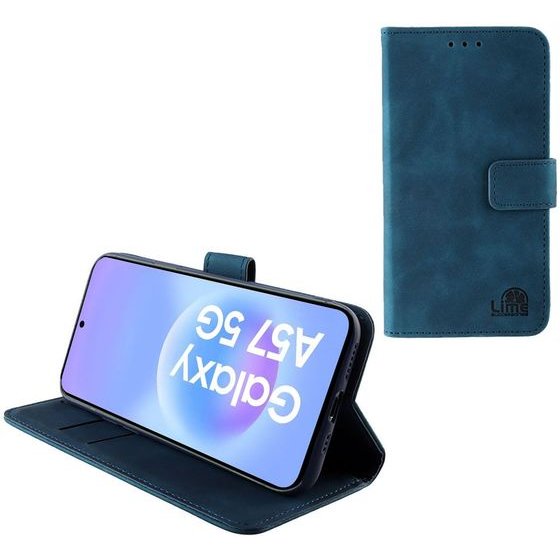 Lime Successories Lime Essential ���� Samsung A57 5G A576 6.7in Magnet Book Stand Clip Dark BLUE