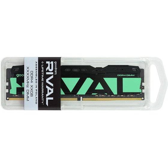 GoodRAM DDR4 2x8GB Kit Udimm Rival Radiant Green - (GGRGD4-32L16SA/16GDC)