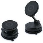 MERCEDES Foldable Magnetic Car Holder With Wireless Charging Black - (MEFWC15WRLX33WVILK)