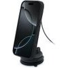 MERCEDES Foldable Magnetic Car Holder With Wireless Charging Black - (MEFWC15WRLX33WVILK)