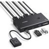 Kvm Switch 2 ������ USB/Hdmi Ugreen AK502 75246 - (AK502/75246)