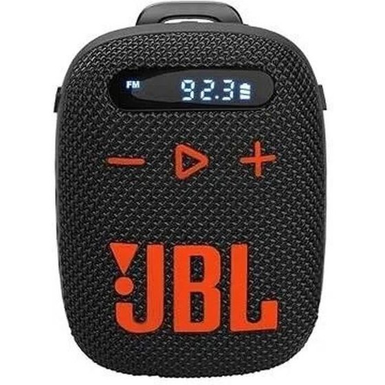 JBL Wireless Speaker Wind 3 With Handlebar Holder Black And orange