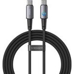 Veger Cable With Led Light Indicator Type C To Type C Pd 5A 240W CC2-Zsd 1,5 m black