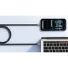 Veger Flat Cable Type C To Type C Pd 5A 240W CC2-Mtb 1,5 m black