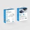 Veger Phone Charger Usb A + Type C Pd 45W + Data Cable Type C To C 100W TR121 white