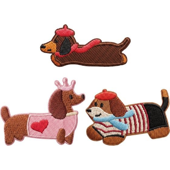 TFO Patch Dachshund 3pCs set