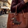 TFO Universal Chain Brown dachshund