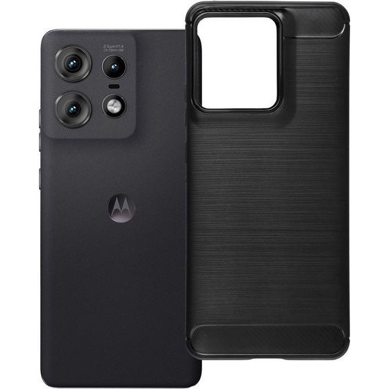 Case For Motorola Edge 50 Pro Carbon 2.0 Black OEM