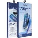 Veason 6D Pro Easy-Install Glass + Applicator - For Iphone 18 Pro black