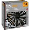Lampa - ����� Shinku Silver/Black 14 Tech-One �� �����/����� ����� ��� ���������� ������ ����������� ��� Abs - ��� 4 ���. (L3145.1) - (31451)