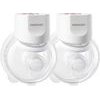 MOMCOZY S12 PRO+ Wearable Breast Pump White Double Pack - (BP335-WH71000B12106-A)