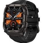 KOSPET Smartwatch Tank M4, Heart rate, 1.96'' AMOLED, GPS, 10 Atm & IP69K, ����� - (KOS-TANKM4-BK)