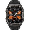 KOSPET Smartwatch Tank M4, Heart rate, 1.96'' AMOLED, GPS, 10 Atm & IP69K, ����� - (KOS-TANKM4-BK)