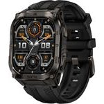 KOSPET Smartwatch Tank M4C, Heart rate, 1.96'' AMOLED, GPS, 5 Atm & IP69K, �� ����, ����� - (KOS-TANKM4C-BK)