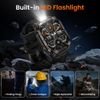 KOSPET Smartwatch Tank M4C, Heart rate, 1.96'' AMOLED, GPS, 5 Atm & IP69K, �� ����, ����� - (KOS-TANKM4C-BK)