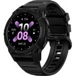 KOSPET Smartwatch Tank S2, Heart rate, 1.32'' AMOLED, GPS, 5 Atm & IP69K, ����� - (KOS-TANKS2-BK)