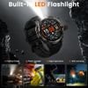 KOSPET Smartwatch Tank T4C, Heart rate, 1.5'' AMOLED, GPS, 5 Atm & IP69K, �� ����, ����� - (KOS-TANKT4C-BK)