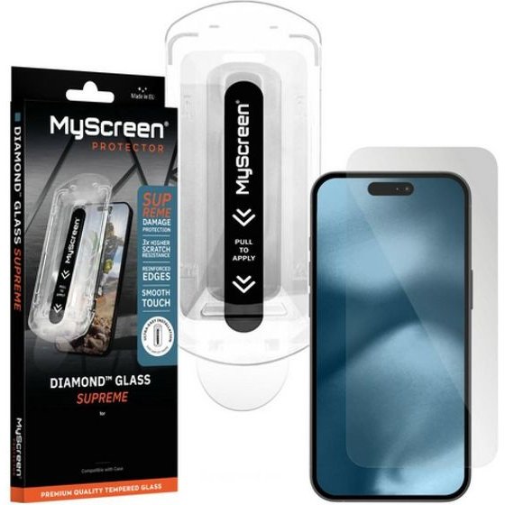 MyScreen Tempered Glass Diamond Glass Supreme For Apple Iphone 17