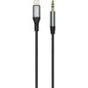 Dudao Audio Cable Lightning - Mini Jack 3.5mm 1m Gray (L11PRO) 6976625335596 - (L11Pro-new)