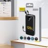 Dudao K13 10000mAh Powerbank With Built-In Cable - Black K13-Black - (K13-New Black)