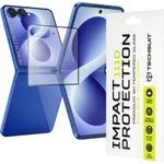 Techsuit - 111D Full Cover / Full Glue Glass - Samsung Galaxy Z Flip8 - Black