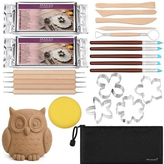 Maaleo 30-Piece Modeling Clay Set - (19369-0)