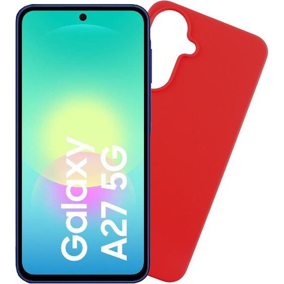 Volte-Tel Silicon Tpu ���� Samsung A27 5G A276 6.7in Camera Guard RED