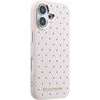 Karl Lagerfeld Pu Perforated Gold Dots Magsafe Case For Iphone 17 Pink - (KLHMP17S6PPDKLP)