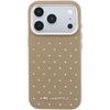 Karl Lagerfeld Pu Perforated Gold Dots Magsafe Case For Iphone 17 Pro Beige - (KLHMP17L6PPDKLE)