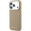 Karl Lagerfeld Pu Perforated Gold Dots Magsafe Case For Iphone 17 Pro Max Beige - (KLHMP17X6PPDKLE)
