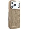 Karl Lagerfeld Pu Perforated Monogram Magsafe Case For Iphone 17 Pro Max Beige - (KLHMP17X6PPMDPE)