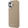 Karl Lagerfeld Pu Perforated Gold Dots Magsafe Case For Iphone 17 Beige - (KLHMP17S6PPDKLE)