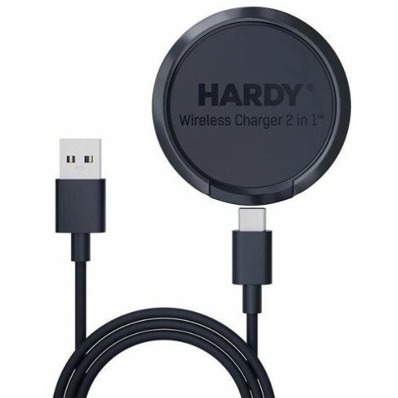3MK Accessories - Hardy Wireless Charger 2in1 15W Black