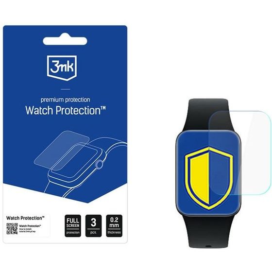 3MK Arc Watch Fullscreen Film For Xiaomi Smart Band 10 Pro