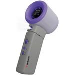 Verbatim Handheld Fan Cool `n` Go Aqua Breeze Purple Grey - (32345)