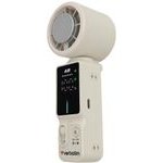 Verbatim Handheld Fan Cool `n` Go Ice Touch Pro White Silver - (32348)
